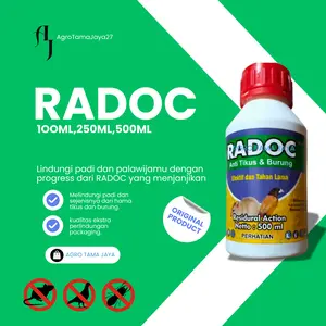 Pembasmi hama padi tikus dan burung RADOC pengusir hama burung dan tikus