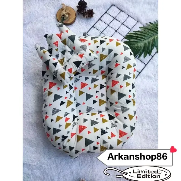 Sofa Bayi Full Silikon Motif Karakter Multifungsi  Tidur Empuk Newborn 4