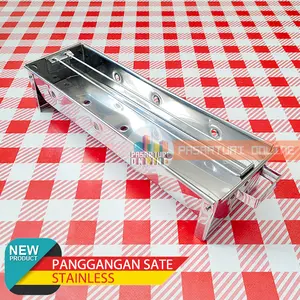 PANGGANGAN SATE STAINLESS / Alat Bakar BBQ / Alat Memanggang