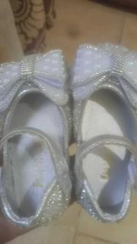 Product Review of Sepatu Flat Pesta Anak Perempuan Size 21-36 Import Korea Princess Terbaru 1 2 Tahun - Tanggung Kaki from k**i J** 0