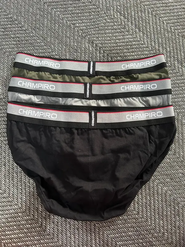 Celana Dalam CHAMPIRO 0363 Segitiga Bahan Katun Nyaman Karet Embos Merek Untuk Pria Dewasa 1