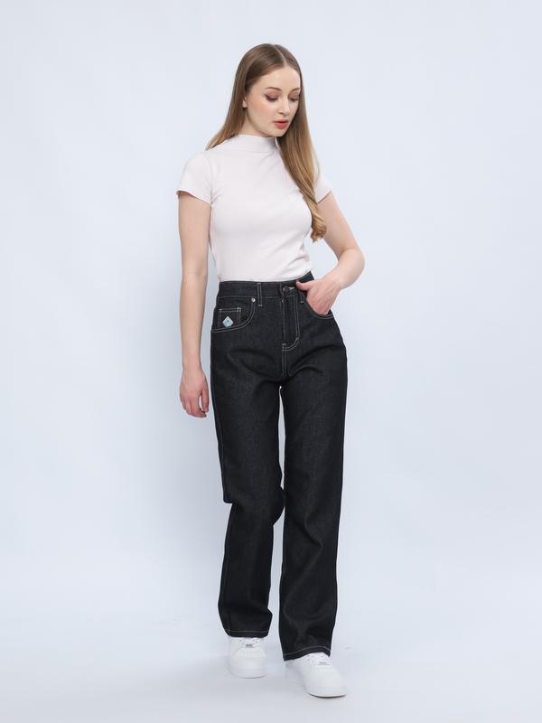 AFTERCLOUD - Celana Panjang Baggy Raw Denim Black Indigo Unisek  - RAW DENIM BAGGY 2