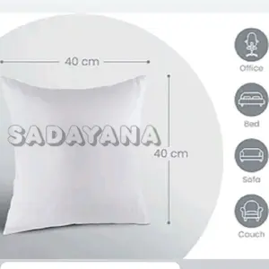 SADAYANA - Bantal Sofa Ukuran 40x40 45x45 Isi Dakron Premium A+ Anti Kempes