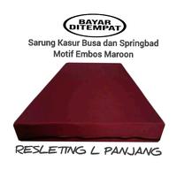Gambar Sprei Resleting Tebal 10-30cm Motif Embos Polos - Ukuran Panjang 200cm Lebar 90-200cm - 707, 10cm, 90x200 dari AIRA COVERSTORE Kab. Tangerang 1 Tokopedia