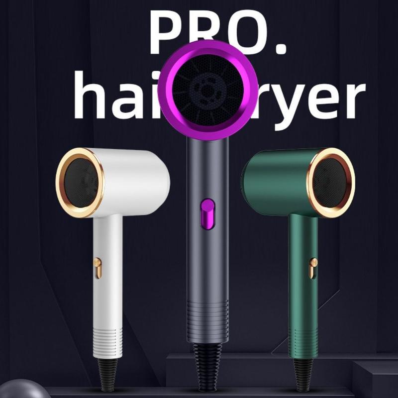 Máy Sấy Tóc 2 Chiều Nóng Lạnh Công Suất 2000W, 3 Chế Độ Sấy Chăm Sóc Tóc Tặng Kèm Mỏ Vịt