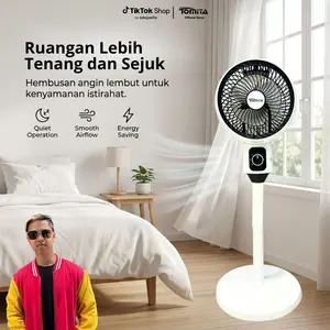 (EXCLUSIVE TONI CU) COD KIPAS ANGIN ROTATION FAN / KIPAS ANGIN BULAT FAN TOMITA / UK 9 INCH