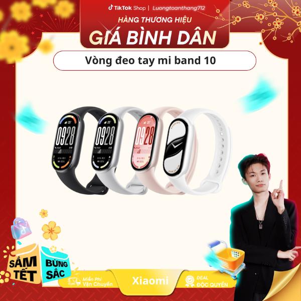 Luongtoanthang Đồng hồ thông minh Xiaomi Mi band 10 có phiên bản gốm đặc biệt - Phiên bản quốc tế - BH 12 tháng