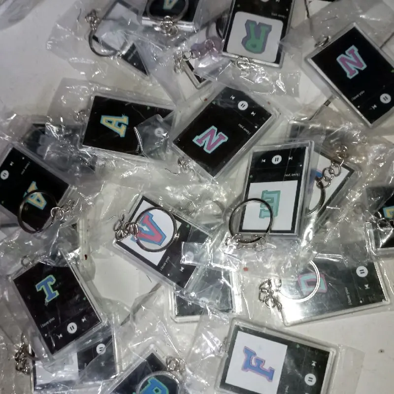 Ganci Akrilik 2 sisi depan belakang 3