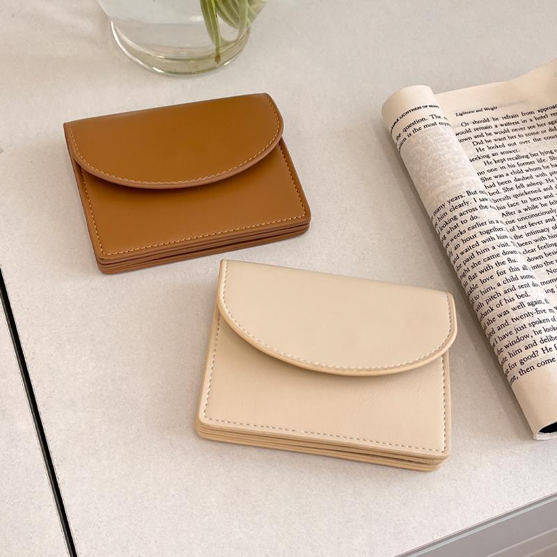 Ví Cầm Tay, Thời Trang, Dành Cho Nữ, Thiết Kế Đơn Giản, Màu Trơn Nhỏ Gọn