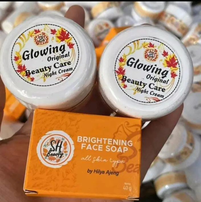 cream glowing bpom malam malam sabun