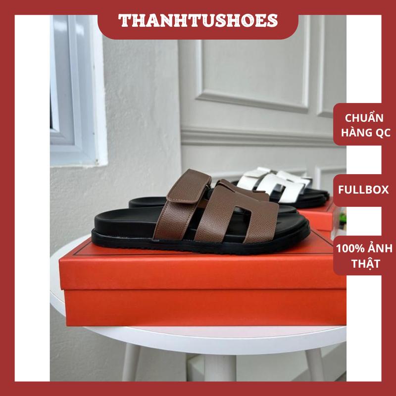 (H45) Dép lê nữ quai ngang + quai dán đế bánh mỳ hàng QCCC fullbox