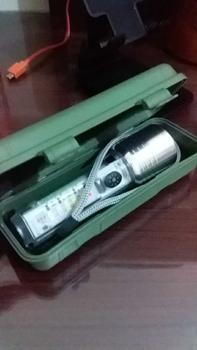 Product Review of COD Senter Zoom Mini 8 Mode 500 Lumens 30 watt cahaya PUTIH Strobo merah Biru LED UV Laser Super Terang Flashlight MX-520A berkualitas Glow In The Dark Magnet Strap Rechargeable Type C Multifungsi Kemah Camping Memancing from J**n K**t 0