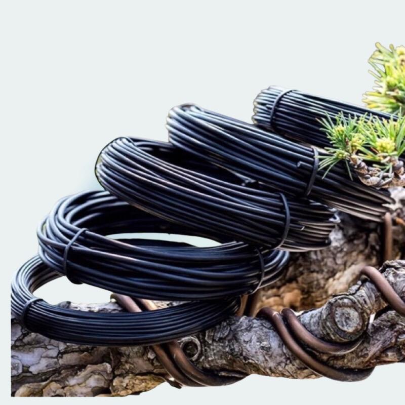  Dây Nhôm Đen Uốn Cây Cảnh Bonsai 1kg Độ Bền Cao Không Bị Gỉ Sét Dễ Vệ Sinh Bảo Quản 