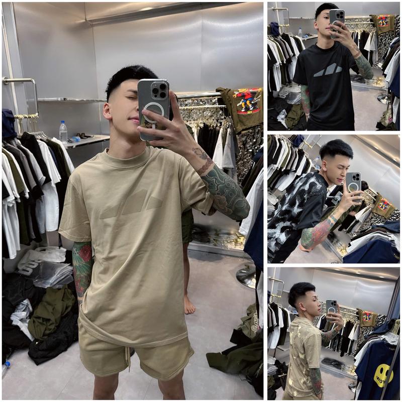 Bộ Thể Thao Nam BH07 Họa Tiết Hình Dập Nổi In Lụa Sau Lưng Quần Nỉ Chân Cua Thời Trang