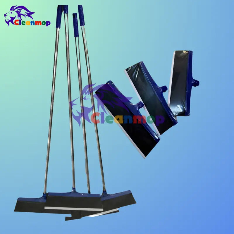 Cây gat nước công nghiệp, Cây đẩy nước, cán inox siêu bền Làm Sạch vat  dung gia dinh chổi  đẩy gạt nước cao su 3