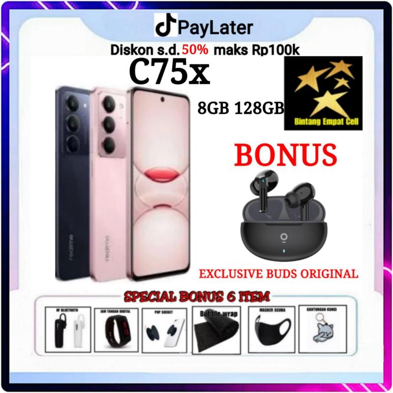 (EXCLUSIVE ANDRIYADISHOP) REALME C75 8/128 & 8/256 & C75X 8/128 GARANSI RESMI 1