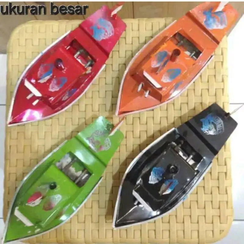 Mainan Kapal Perahu Jadul Otok Otok Warna-warni Cocok Untuk Anak-anak