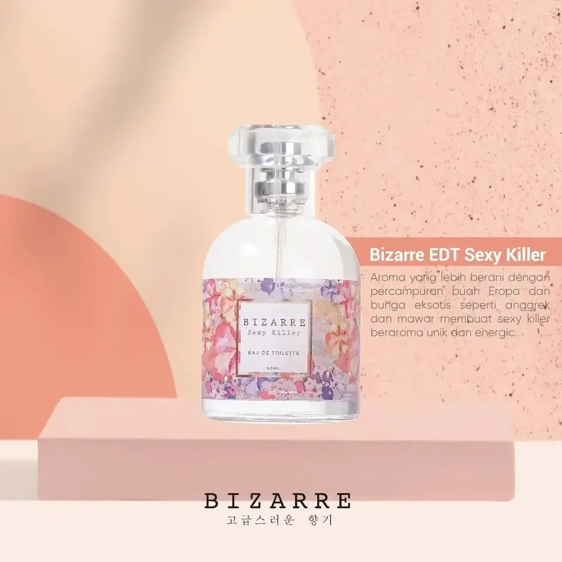 Parfum Bizarre Eau De Toilette EDT 50 ml - Bizarre Chic Haute - Peony, Perfume 7