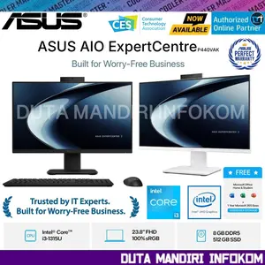ASUS AIO ExpertCentre P440VAK - Core i3 1315 8GB 512GB SSD Intel Graphics 23.8" FHD WIN11