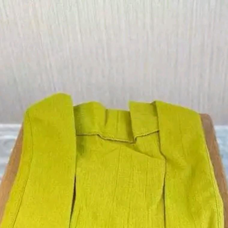 Belia Outer Crop Wanita Lengan 3/4 Linen Crinkle - Baju Atasan Wanita Korean Style - Outer Cardigan Oversize Terbaru Kekinian OOTD Hijab Muslim 8