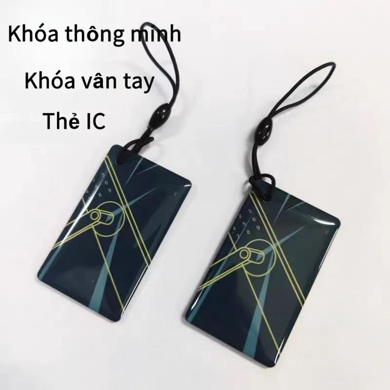 Thẻ từ 13,56MHz được sử dụng cho khóa vân tay,chống thấm nước cho Khoá thông minh IC khóa cửa ra vào chìa khóa