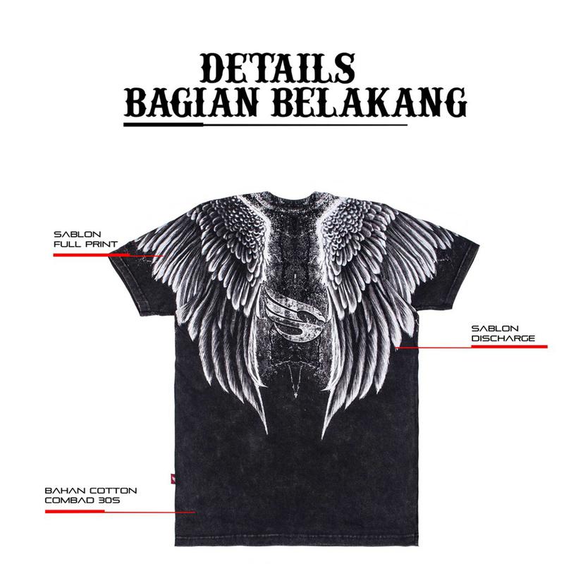 SILVERSIDE Falcon T-shirt / Kaos Distro Cowok/Baju Distro Cowok High Standar Vintage Casual Pria Katun 7