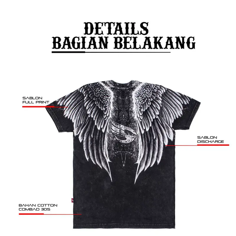 SILVERSIDE Falcon T-shirt / Kaos Distro Cowok/Baju Distro Cowok High Standar Vintage Casual Pria Katun 7