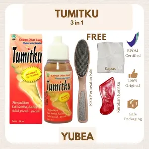 TUMITKU OBAT KAKI PECAH-PECAH / KAPALAN ORI BPOM FREE KAPAS+KIKIR PERAWATAN KAKI+ KERIKAN Cairan