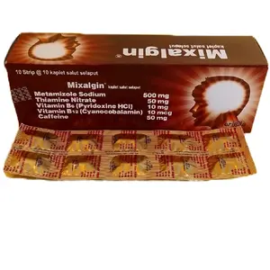 Suplemen Kesehatan MIXAL GIN - 1 Strip 10 Tablet Sakit kepala Pegal pegal dll