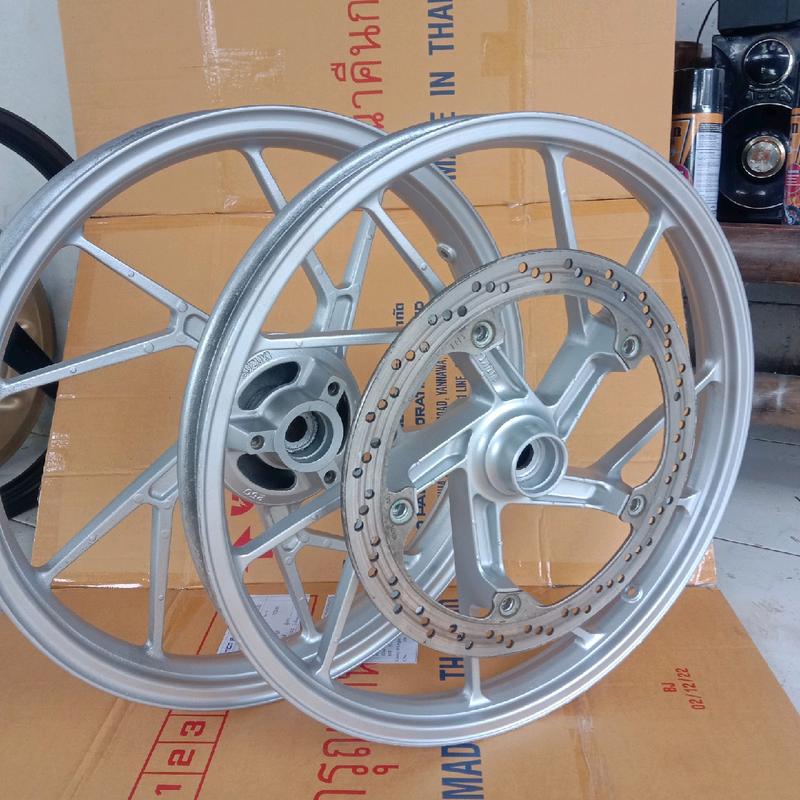 Velg Pelk Pelek Racing Depan Belakang Motor Satria Fu Lama / Fu Facelift/ Fu Thailand 0