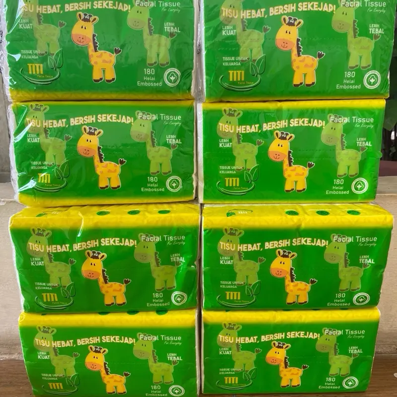 Tissue titi 6 pack isi 180helai Tisu 4