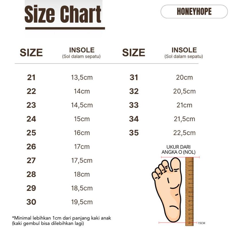 HONEYHOPE Sepatu Basic Anak Laki Laki Dan Perempuan Hitam Putih Tali Auth Fashion Anak 4