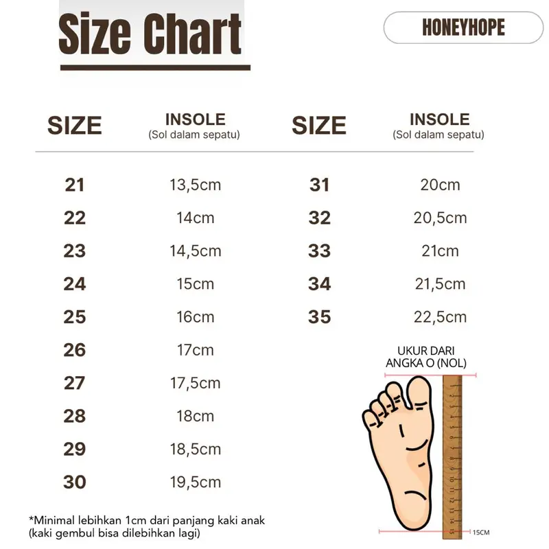HONEYHOPE Sepatu Basic Anak Laki Laki Dan Perempuan Hitam Putih Tali Auth Fashion Anak 4