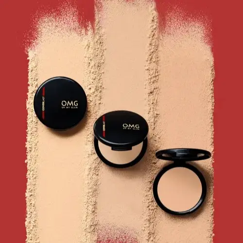 OMG Oh My Glam Coverlast Two Way Cake SPF20 PA+++ - Two Way Cake Bedak Padat Longlasting Waterproof 3