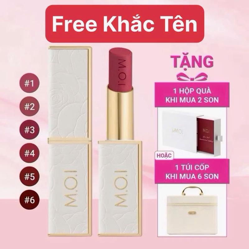 SON THỎI VỎ DA CAO CẤP LOVE M.O.I HOLIDAY EDITION