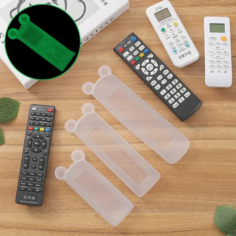 điều khiển từ xa bằng silicone lớp vỏ bảo vệ không khí điều kiện TV từ xa trường hợp chống thấm nước kiểm soát tia huỳnh quang tai gấu nắp chống bụi