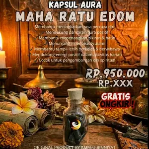 kapsul Aura Positif Maha Ratu Edom by Amalubinniyat
