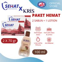 Gambar PAKET HEMAT 2pcs Sehat Perisai 70gr Merah + 1pcs Kris Lotion Cocoa Butter 100ml (Sabun Mandi Keluarga Antiseptik + Hand Body Losion) dari Sinar Antjol Kota Administrasi Jakarta Utara 1 Tokopedia