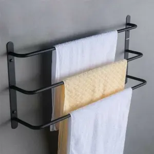 Rak handuk / tempat gantungan handuk / gantungan handuk Besi