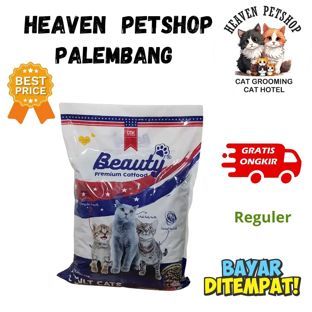 Makanan Kucing Beauty Adult Kitten 1kg Terbaru
