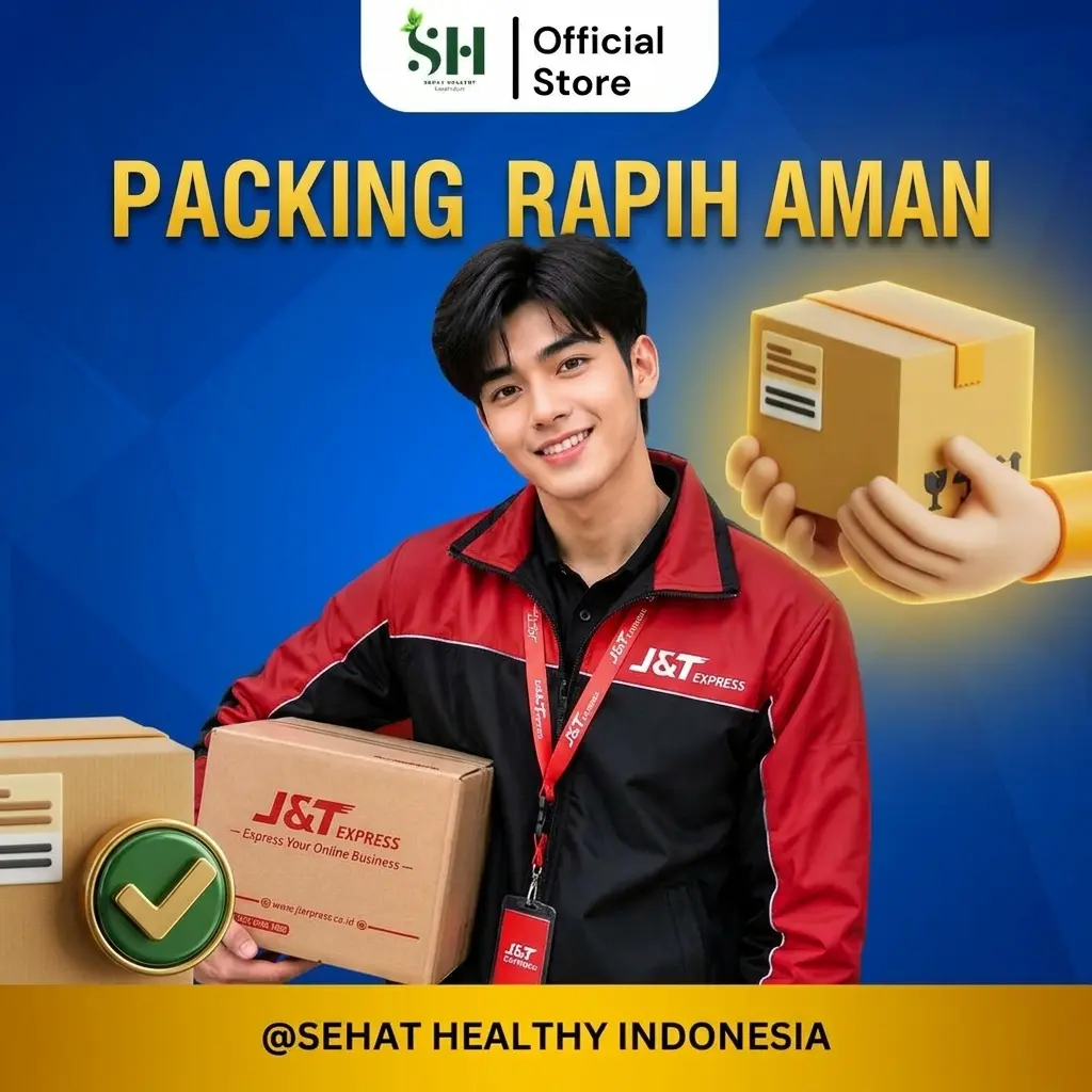 Packing + Brosur Cek Keaslian Semua Produk KURMAQU Alami Halal BPOM