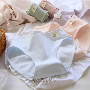 [BAYAR DITEMPAT] Celana Dalam Wanita Katun Lembut Motif Karakter Lucu Warna Pastel CD030 BAJU TIDUR PEREMPUAN WANITA