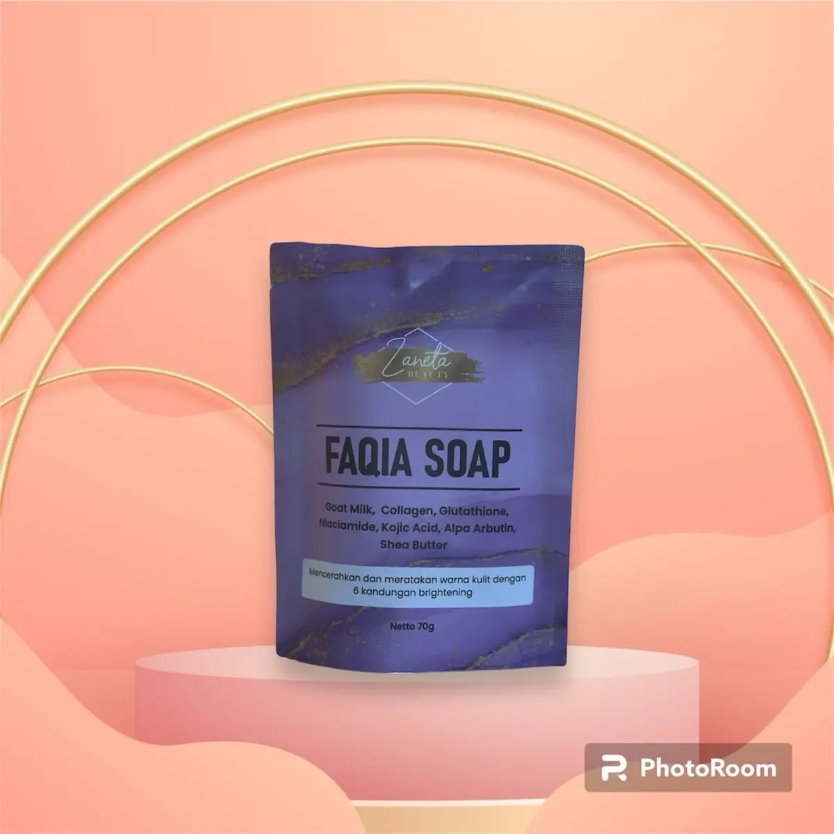FAQIA SOAP (BISA DIWAJAH DAN DIBADAN) sabun dosting love