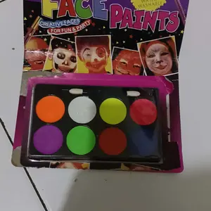 8color Face Body Paint Anak Cat Muka Anak Mainan Cosplay Body Painting