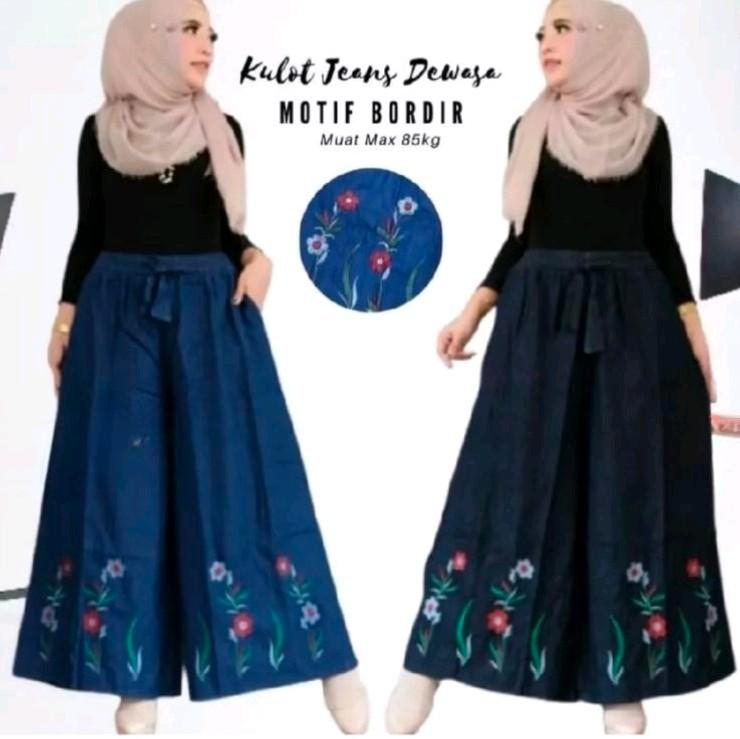 BIG SALE celana kulot jeans super jumbo 5
