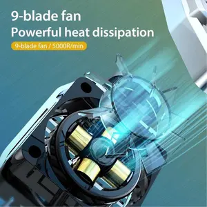Smartphone Cooling Fan Kipas Pendingin Radiator Heat Sink coller fan murah kipas pendingin