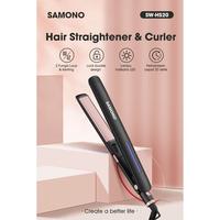 Gambar Samono Hair Straighter Catokan Rambut SW-HS20 Styling Lurus Keriting Curl Rambut Kabel 360 derajat LED Plat Keramik - RD dari Ratu dapur_NEW Kota Bekasi 2 Tokopedia