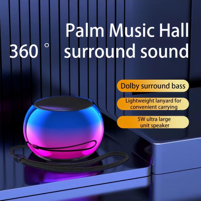 Loa Bluetooth Mini Loa Âm Trầm Mini Thích Hợp Cho Điện Thoại Di Động Hệ Thống Âm Thanh Cầm Tay Cầm Tay Thích Hợp Cho Các Môn Thể Thao Dây Cứng Tuổi Thọ Cao Kích Thước Nhỏ Có Dây Nâng Nhỏ Hỗ Trợ Kết Nối Dòng TWS