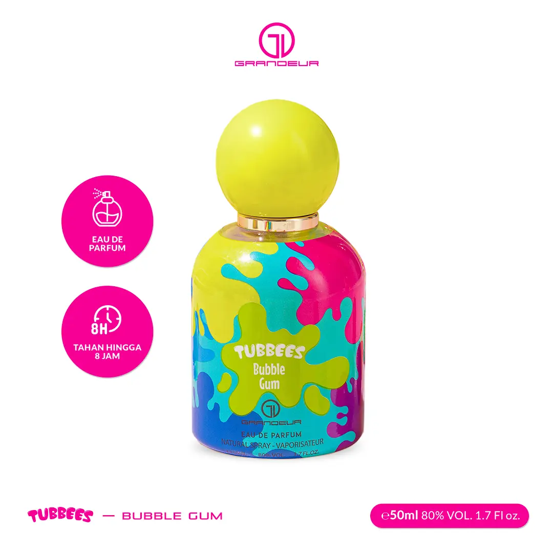 Grandeur Parfum - Tubbees  Bubble Gum EAU De Parfum 50ml