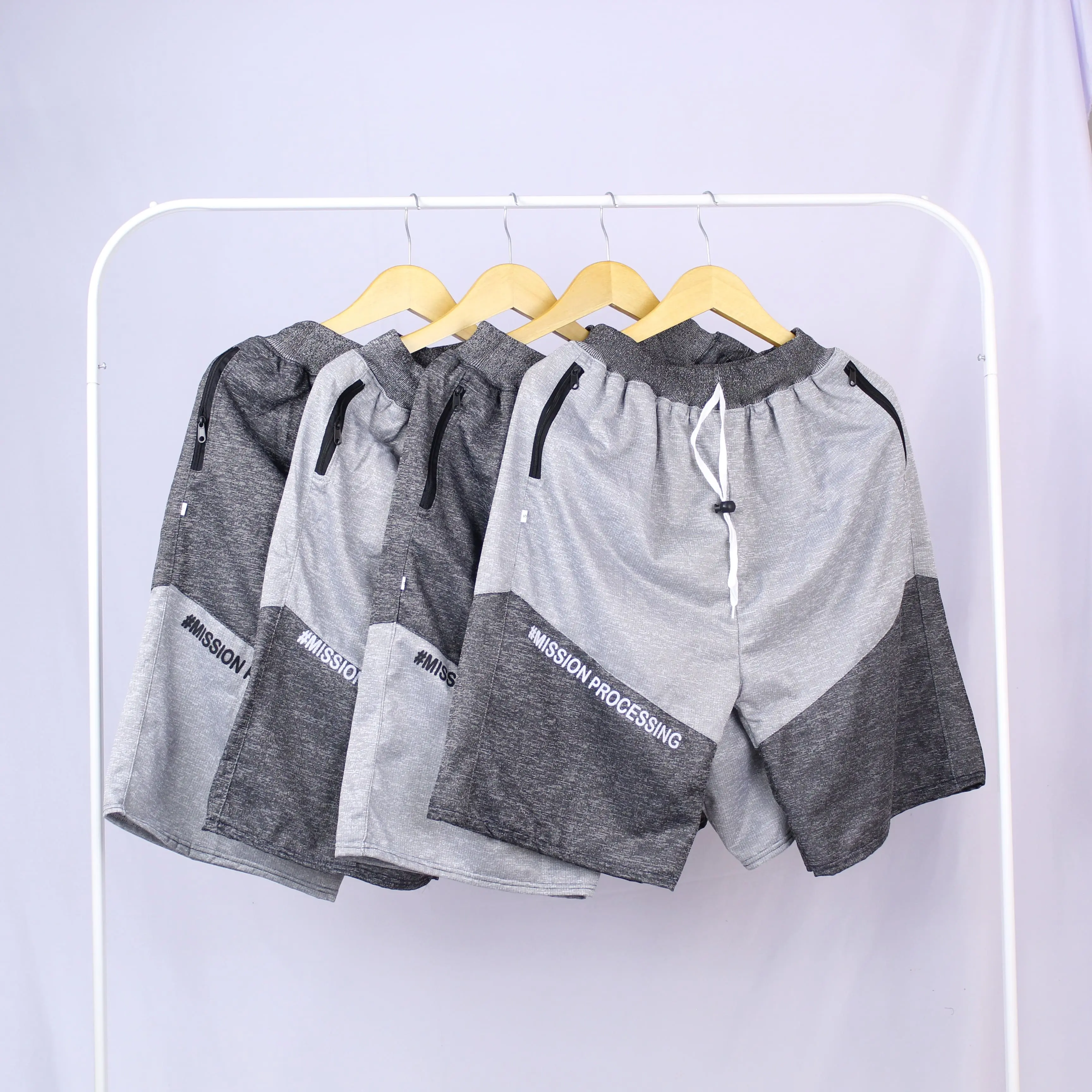 Celana Pendek Jumbo Pria Kolor [PAKET HEMAT 100RB DAPAT 4 PCS] Shortpants Short Pants Karet Polos Melar Elastis Santai Rumahan Abu Tua Muda Cowo Cowok Laki Dewasa Remaja Oversize Big Size Adem Tebal Fleeceterry Nyaman Murah